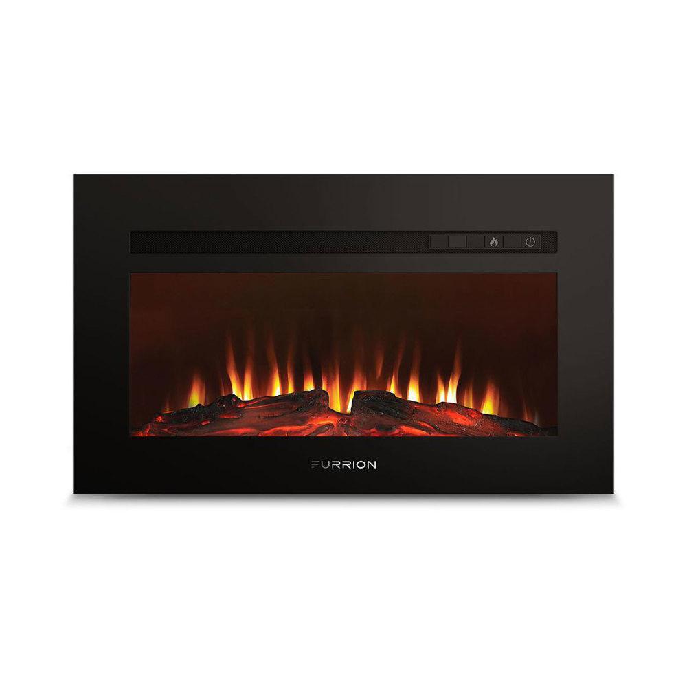 Lippert Built In Electric Fireplace With Wood Platform 30 In