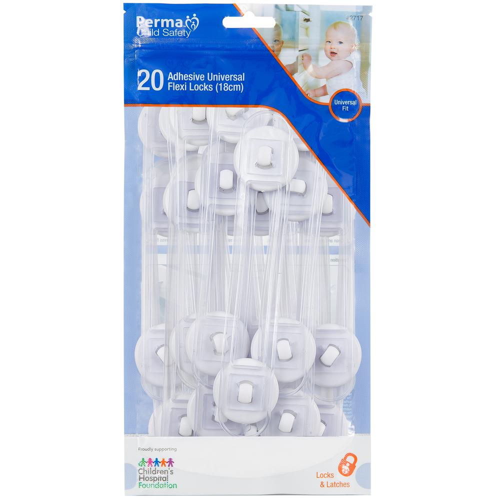 adhesive child safety locks