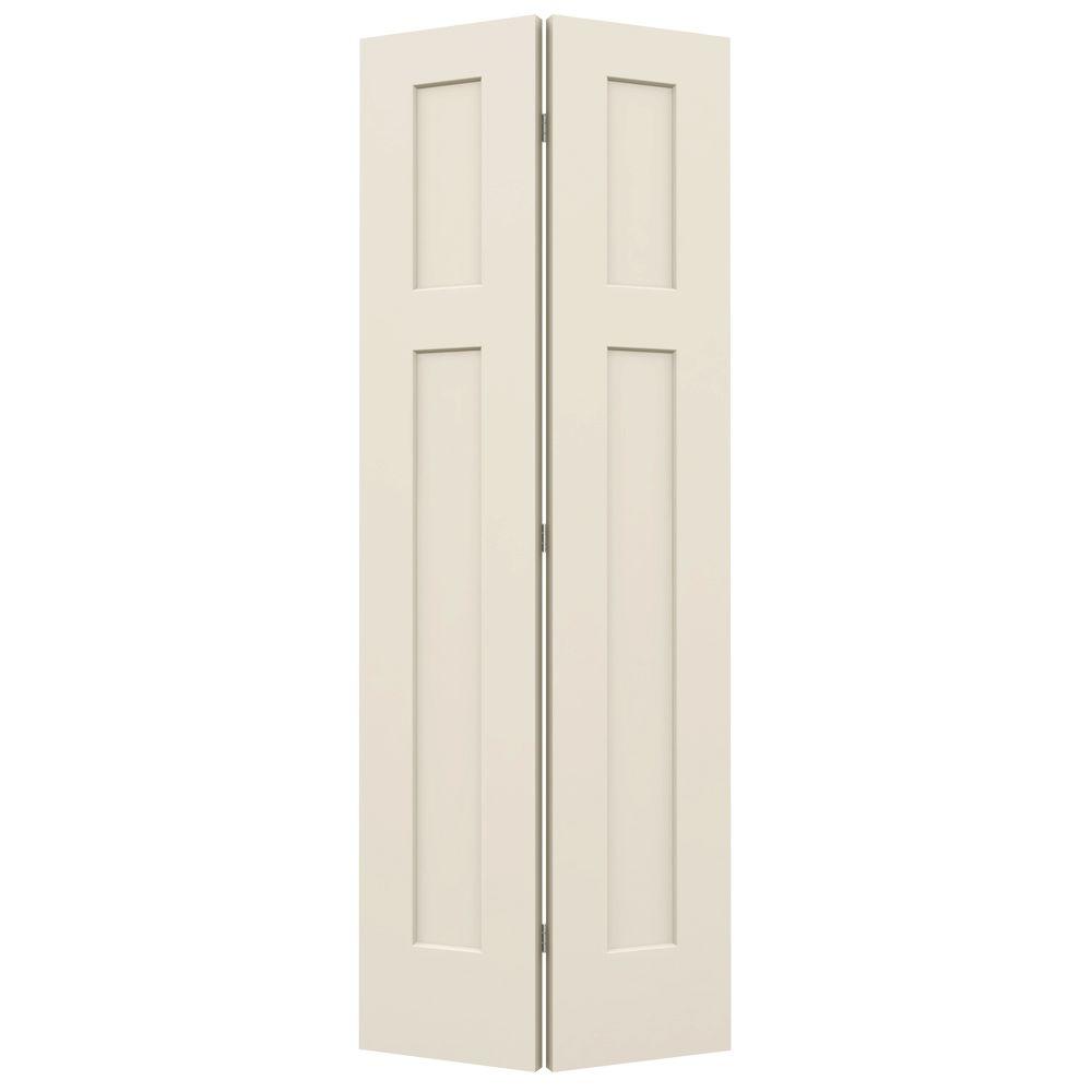 Jeld Wen 32 In X 80 In Smooth 3 Panel Craftsman Hollow Core