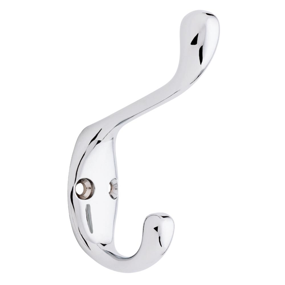 Richelieu Hardware 41/2 in. Chrome Heavy Duty Triple Coat Hook236CV