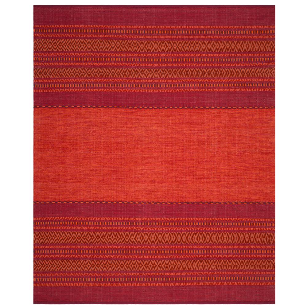 Safavieh Montauk Orange Red 8 Ft X 10 Area Rug