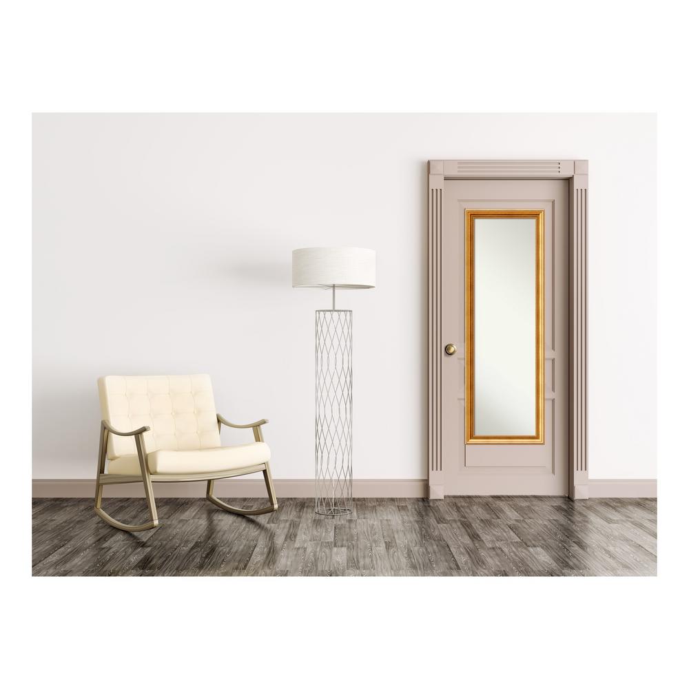 Amanti Art Townhouse Gold Wood 17 In W X 51 In H On The Door