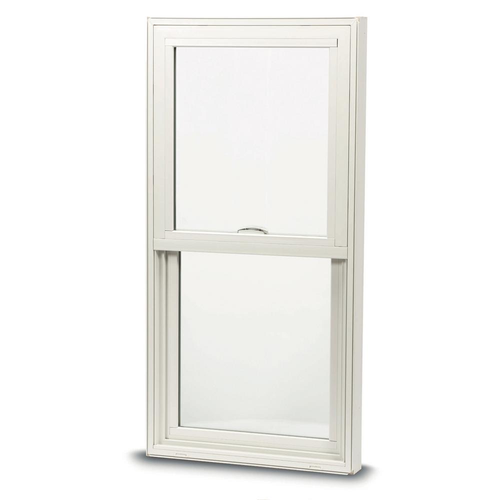 American Craftsman 31 75 In X 53 25 In 1200 Series Double Hung Buck Vinyl Window White 1200 The Home Depot