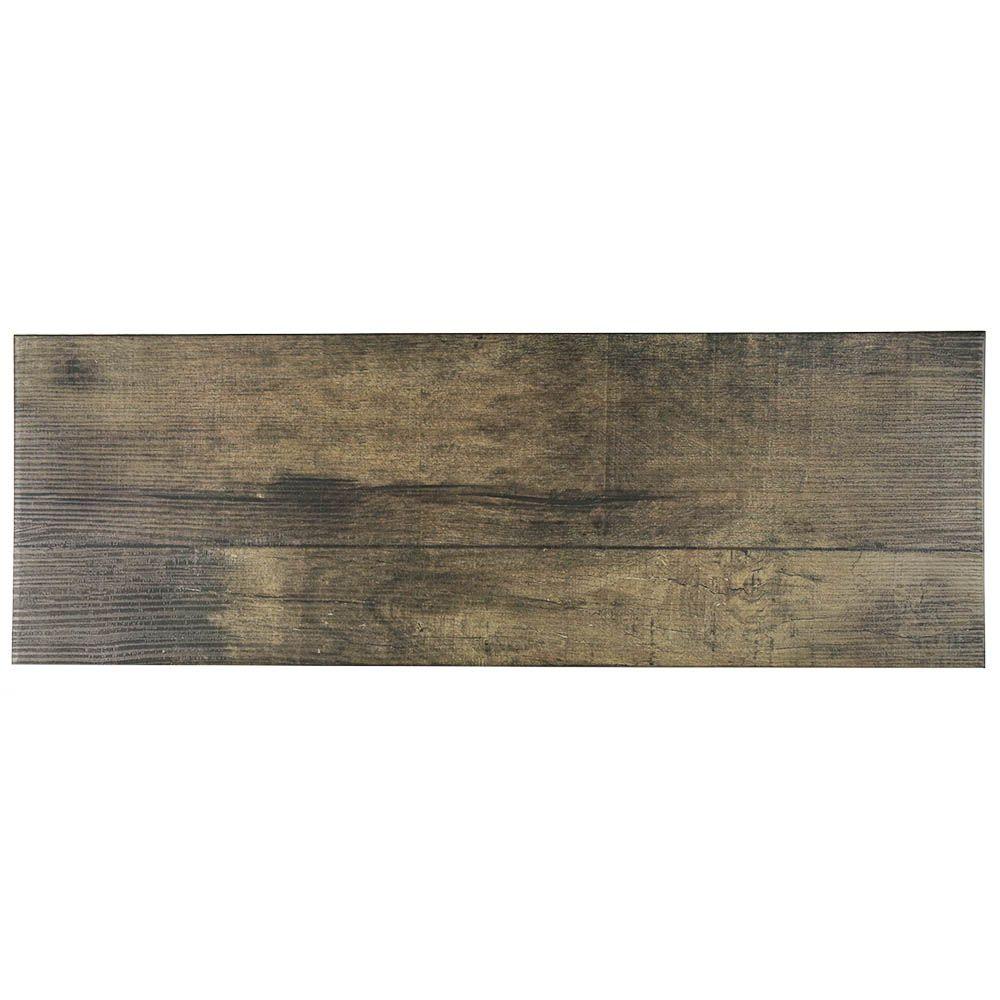 6x24 Ceramic Tile The Home Depot Madera