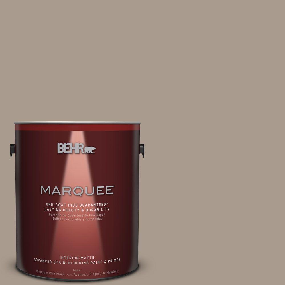 BEHR MARQUEE 1 gal. #N210-4 Espresso Martini One-Coat Hide Matte ...