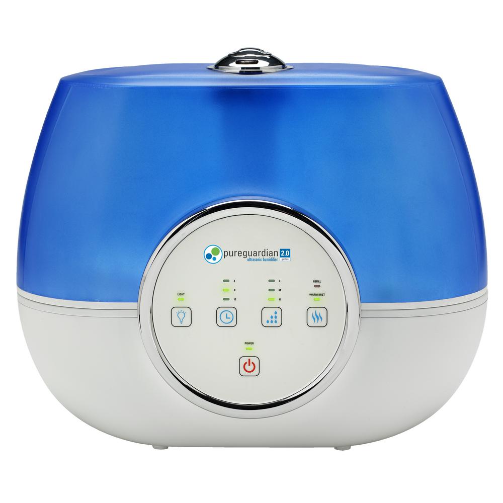 PureGuardian H4810 120Hour Ultrasonic 2 Gal. Warm and Cool Mist