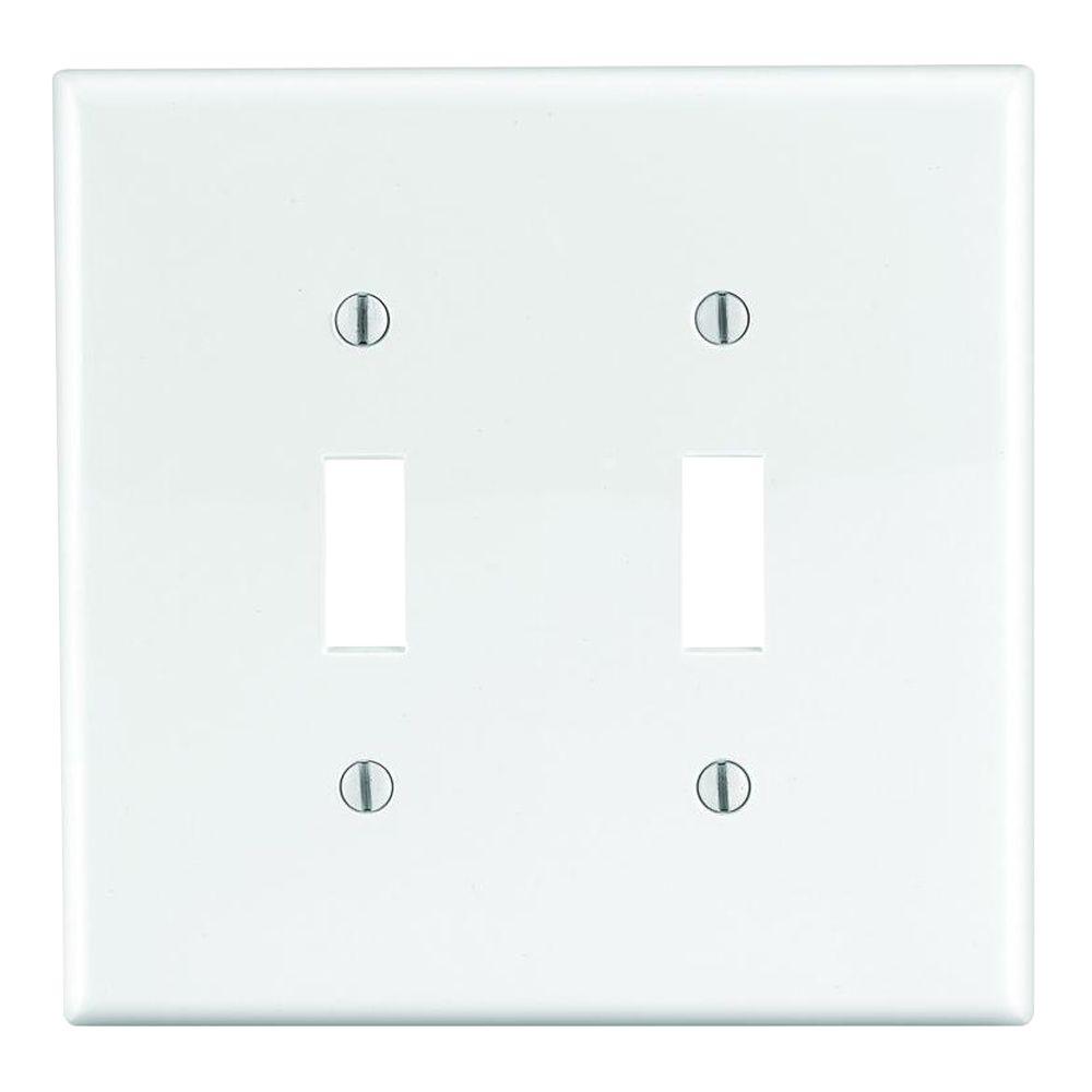 White Light Switch Plates Wall Plates The Home Depot