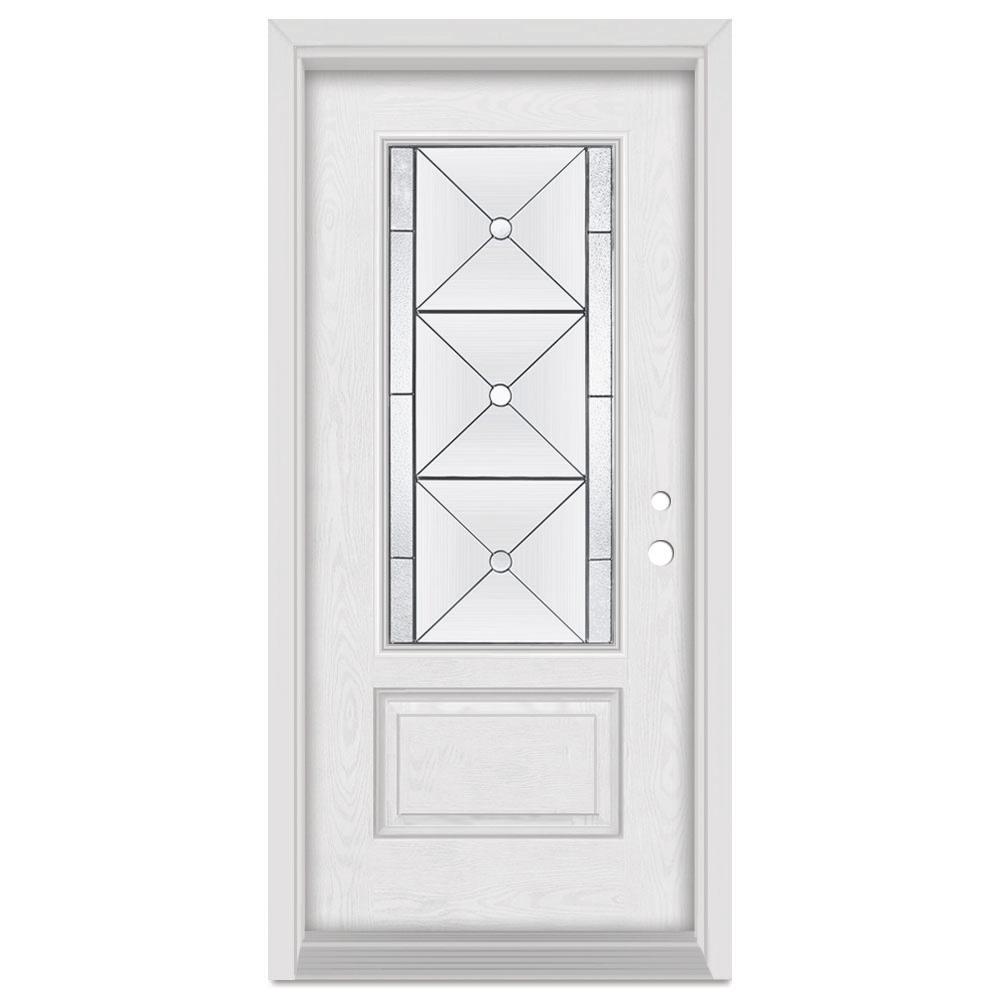 Stanley Doors 33 375 In X 83 In Bellochio Left Hand 3 4 Lite