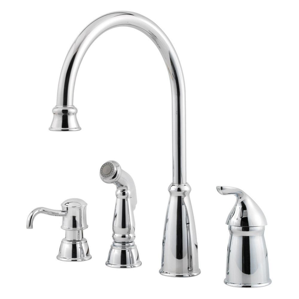 3 Or 4 Hole Pfister Kitchen Faucets Kitchen The Home Depot