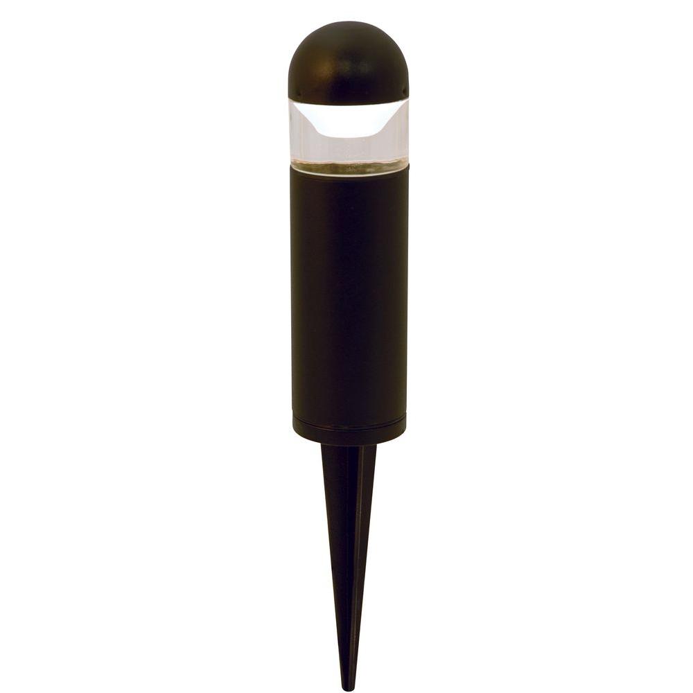 UPC 062964955550 product image for Moonrays Landscape Low-Voltage 1-Watt Black Metal Outdoor Integrated LED Bollard | upcitemdb.com