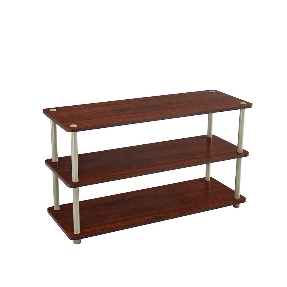 ClosetMaid 3-Tier Shoe Org, Dark Cherry
