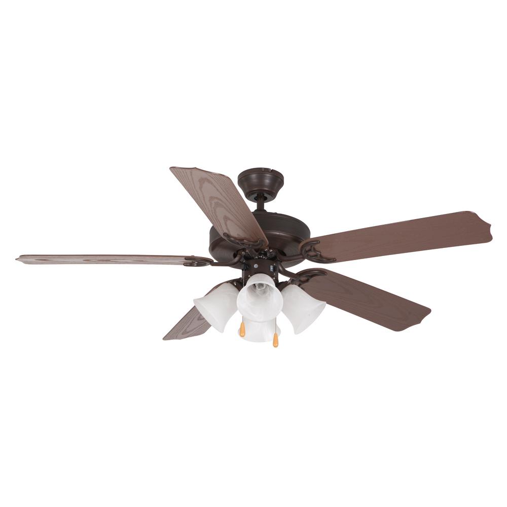 Yosemite Home  Decor  52 in Oil Rubbed Bronze Ceiling  Fan  