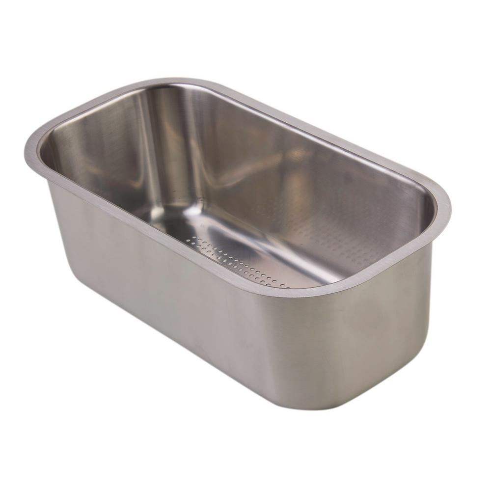 ALFI BRAND Colander Dish Rack in Brushed Stainless Steel