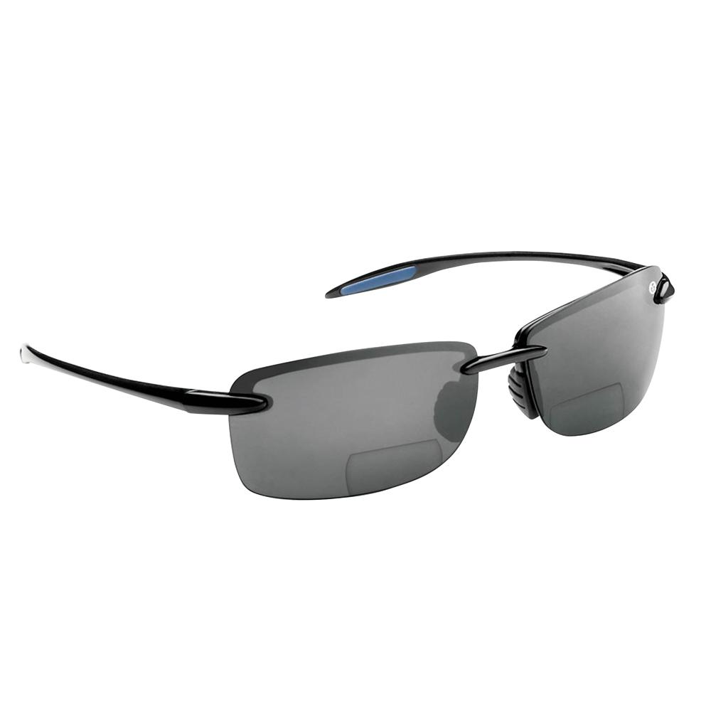 Flying Fisherman Cali Polarized Sunglasses Black Frame with Smoke Lens ...