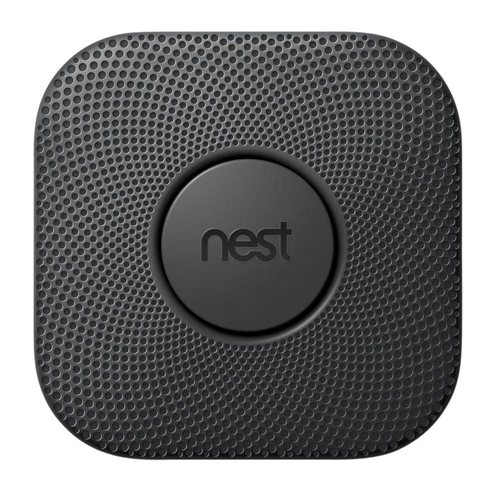 Nest Protect Wired Smoke and Carbon Monoxide Detector, BlackS3003LBES