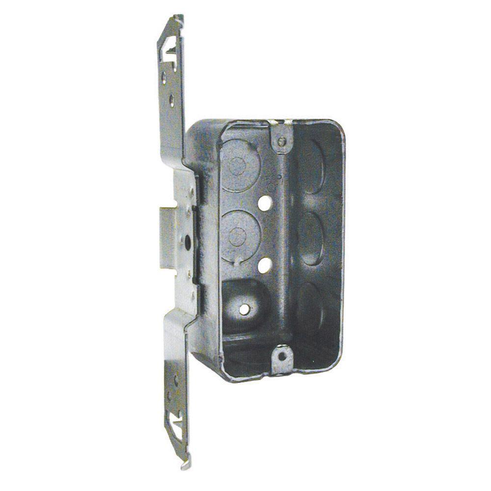 Pack of 50 2-1//8 Deep Drawn 1//2 Knockout Hubbell-Raco 611 Handy Box with Ground
