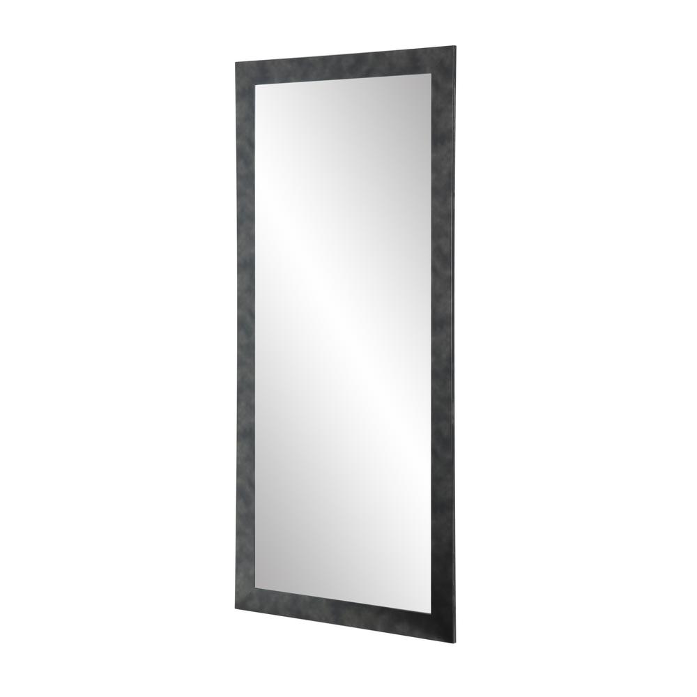 Cherry Full Length Leaner Floor Mirror 14411 The Home Depot