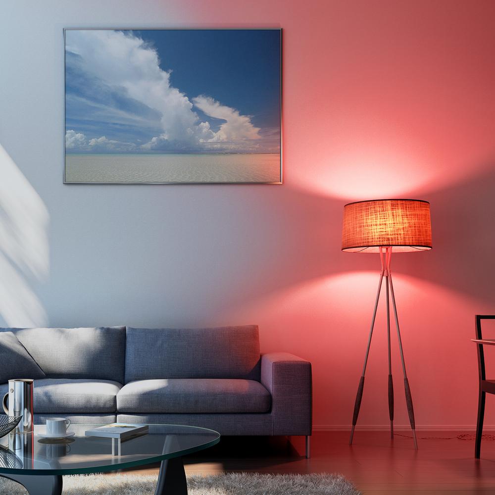 red light bulb room