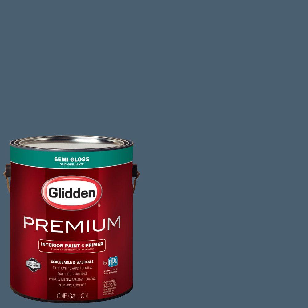 Glidden Premium 1 gal. #HDGV13 America's Cup Navy Semi ...