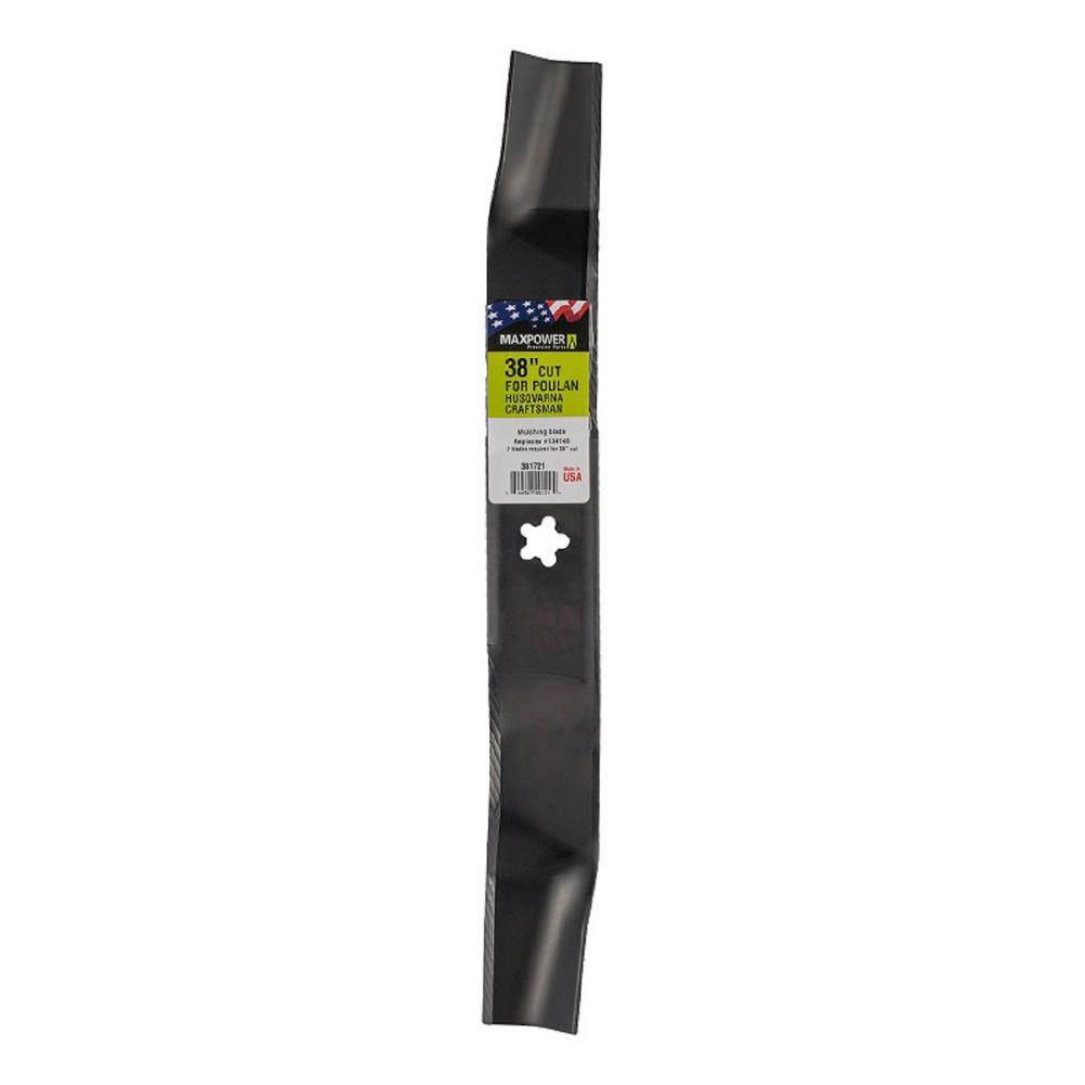Maxpower Precision 331721 38 in. Mulch Blade for Ayp