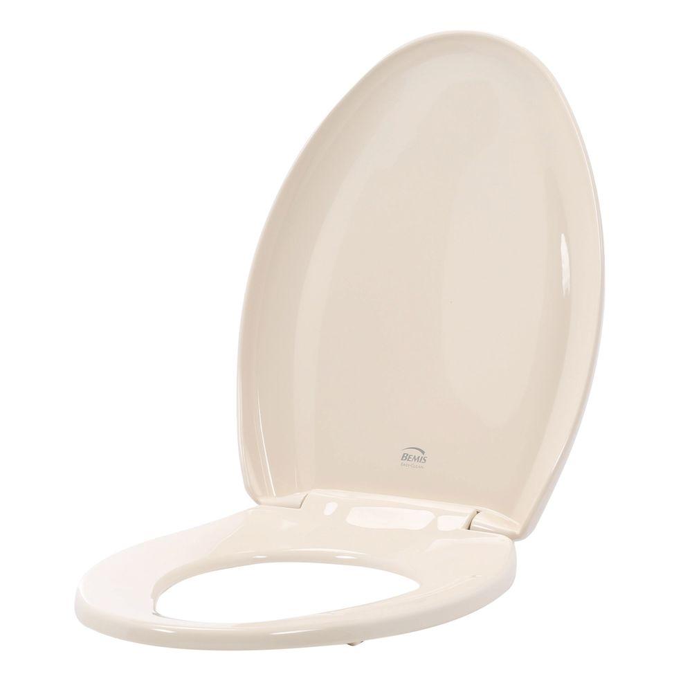 Church Affinity Elongated Closed Front Toilet Seat in Bone-380E3 ... Church Affinity Elongated Closed Front Toilet Seat in Bone-380E3 ...