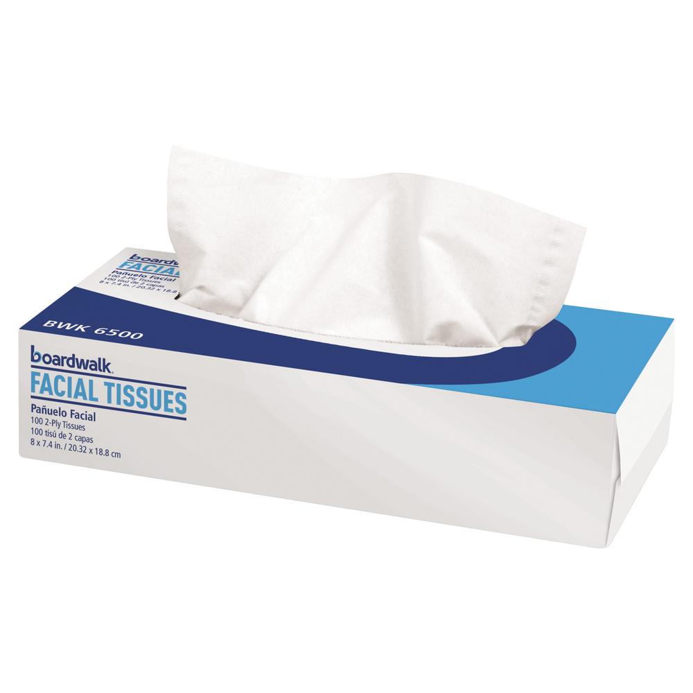 flat tissue box