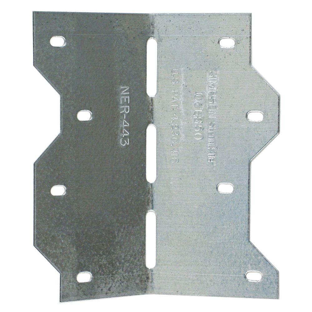 Simpson Strong Tie Ls 4 7 8 In 18 Gauge Galvanized Adjustable L Angle