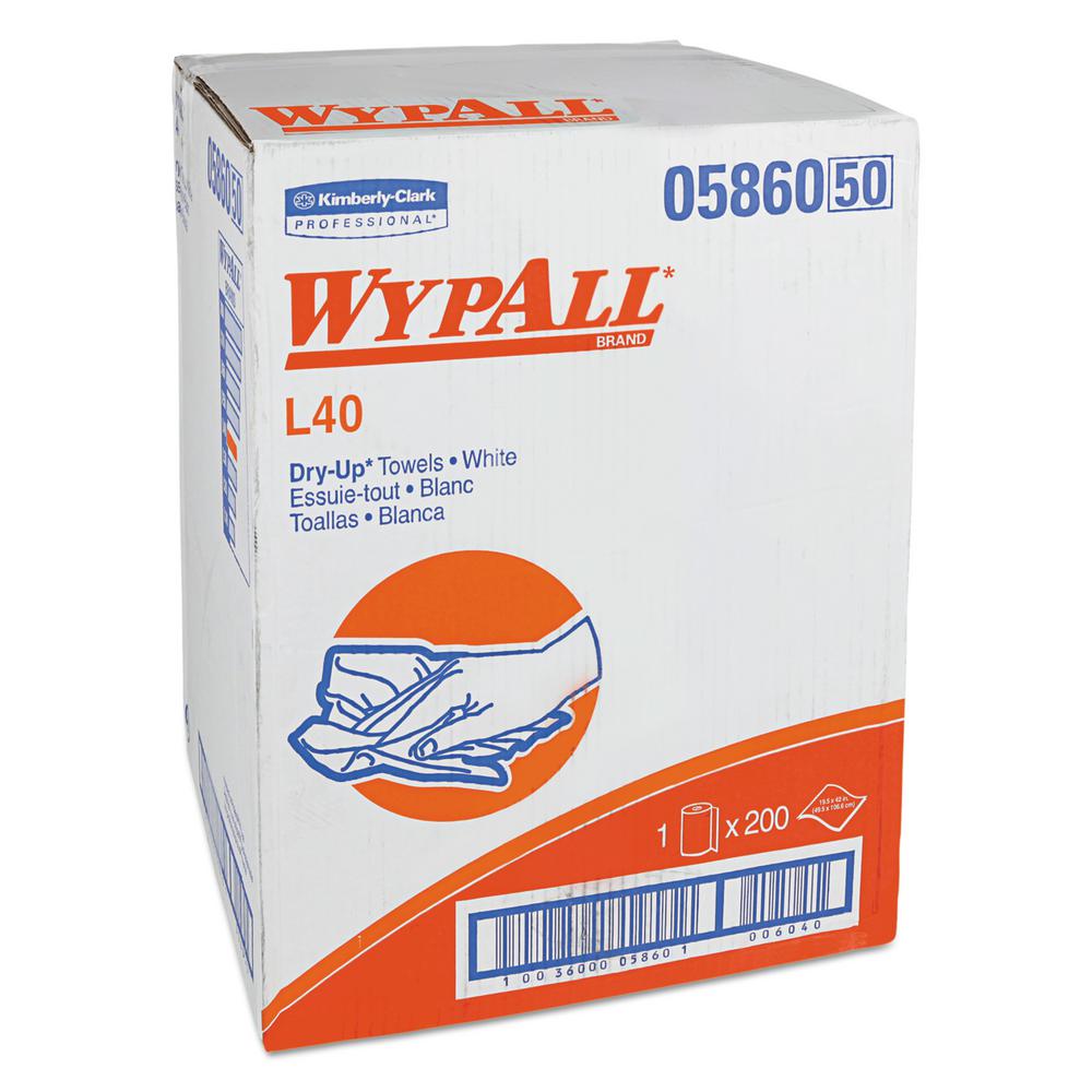 WYPALL L40 White DryUp Towels (200Box)KCC05860 The Home Depot