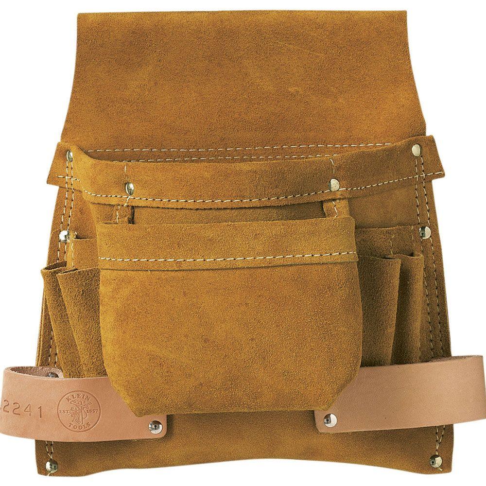 Klein Tools 6Pocket Nail/Screw and Tool Pouch42241 The Home Depot