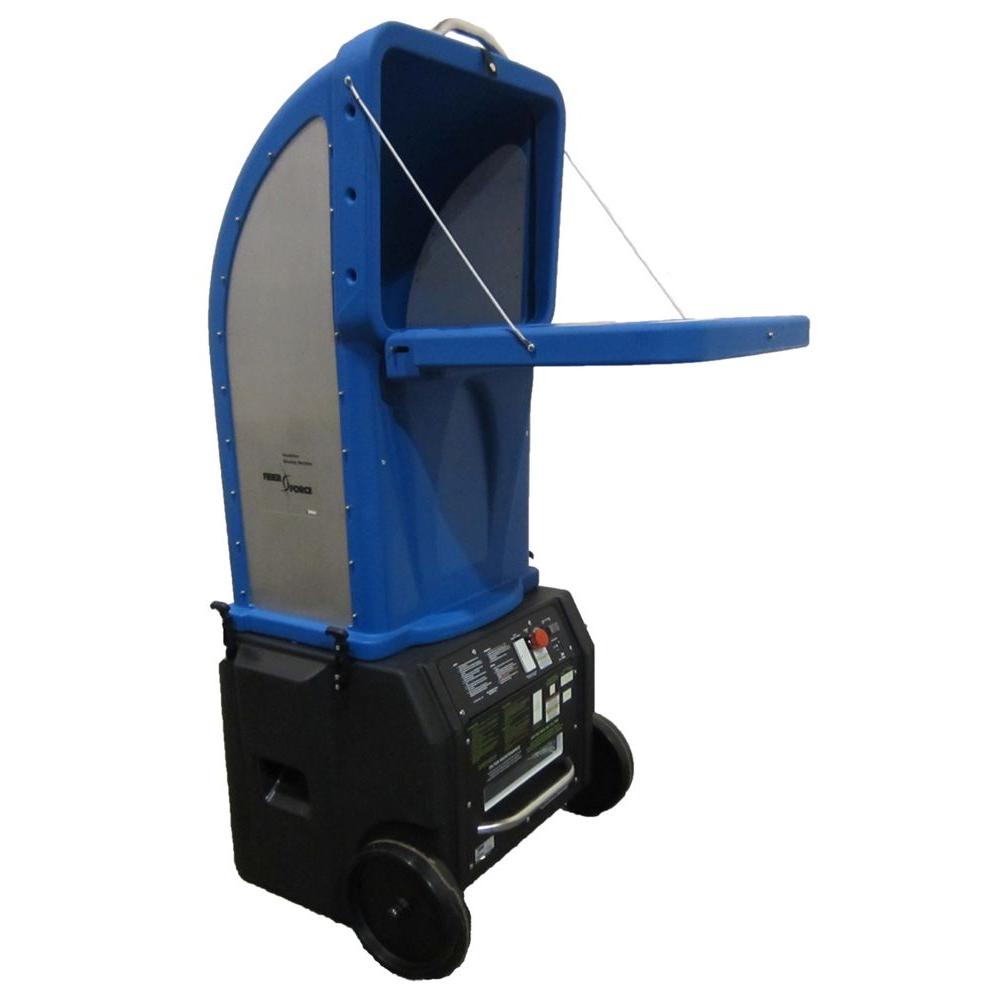 Intec Fiberforce Wireless Fiberglass Cellulose Insulation Blower With Tall Removable Hopper 50013 00 The Home Depot
