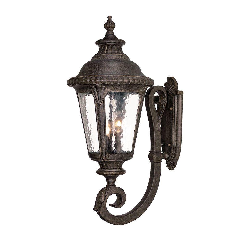 Acclaim Lighting Surrey Collection 3 Light Black C Outdoor Wall Acclaim Lighting Surrey Collection 3 Light Black C Outdoor Wall Mount Fixture