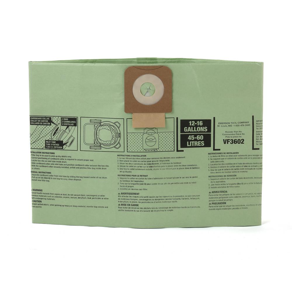 cyclone vacuum bags