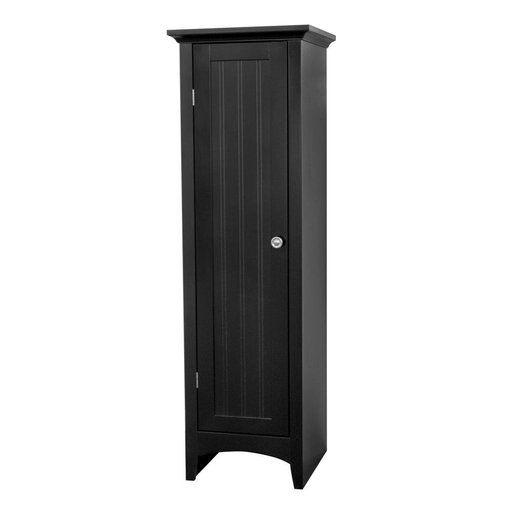 OS Home and Office Furniture Casual Basics Black 1-Door ...