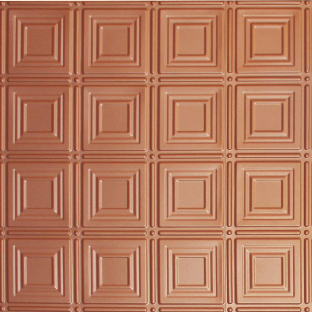 Global Specialty Products Dimensions 2 Ft X Copper Tin Global Specialty Products Dimensions 2 Ft X Copper Tin Ceiling Tile For