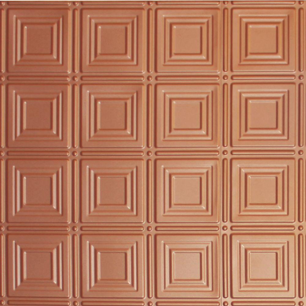 Tin Style Plastic Copper Drop Ceiling Tiles Ceiling Tiles