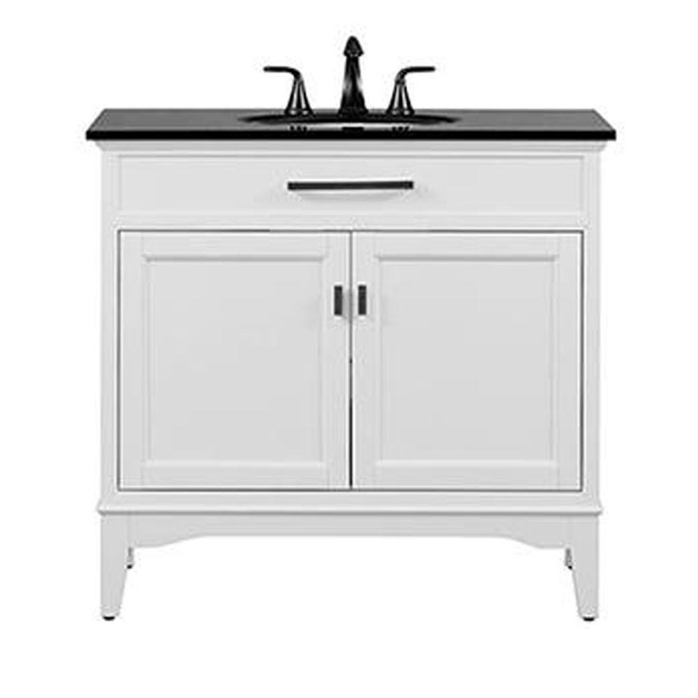 Home Decorators Collection Hamilton 31 in. W Corner Bath Vanity in Sea