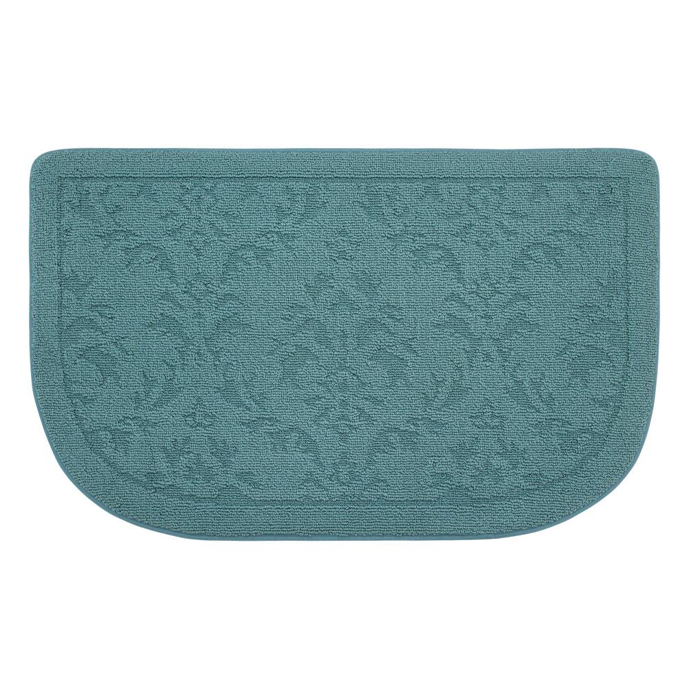 Half Circle AntiFatigue Kitchen Mats Mats The Home Depot