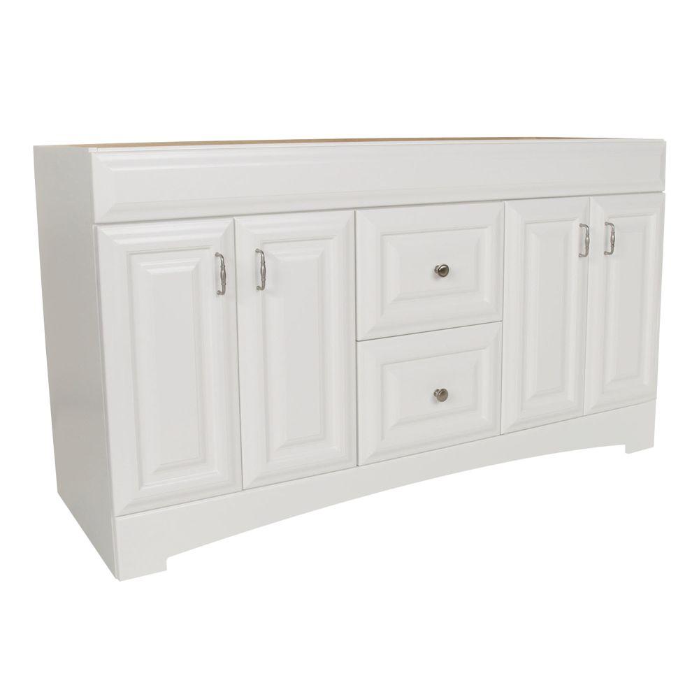 St Paul Providence 60 125 In W X 21 75 D 34 25 H Vanity St Paul Providence 60 125 In W X 21 75 D 34 25 H Vanity Cabinet Only White