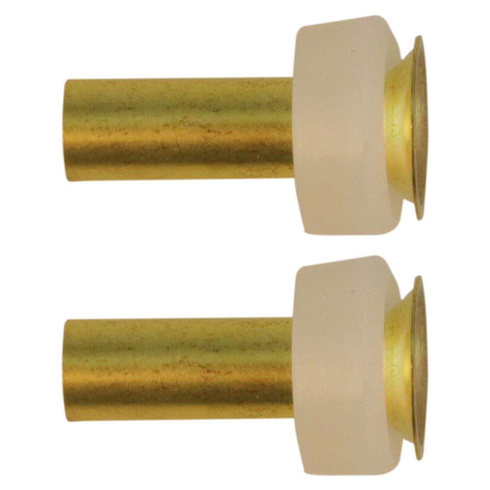 Everbilt 3/8 in. Compression Sleeves and Brass Insert Fittings (2Pack
