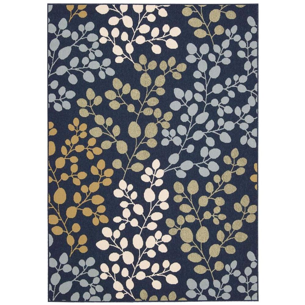 9 X 13 Blue Outdoor Rugs The Home Depot Caribbean Navy 9 Ft 3 In X 12 Indoor