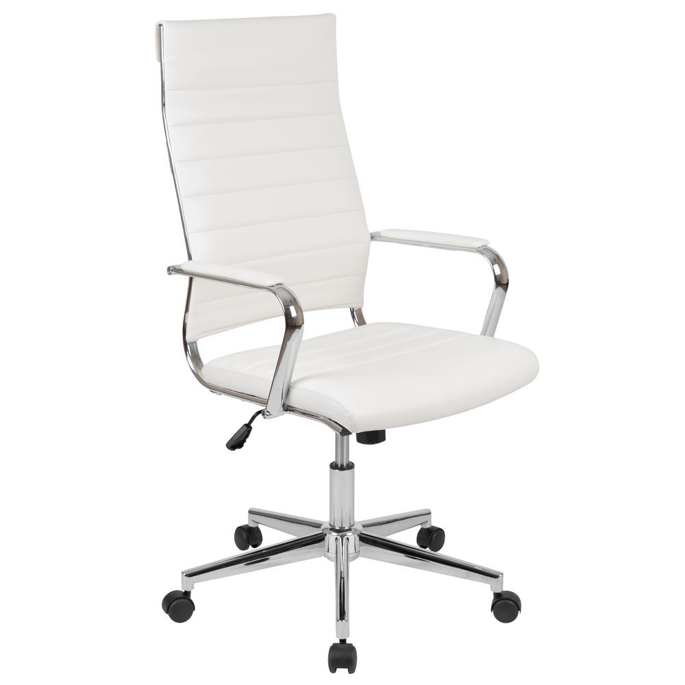 Carnegy Avenue White Office/Desk ChairCGABT443505WHHD The Home Depot