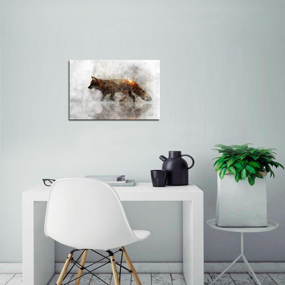 30 in. x 40 in. Animal I, Canvas Print, Unframed, Canvas Wall Art