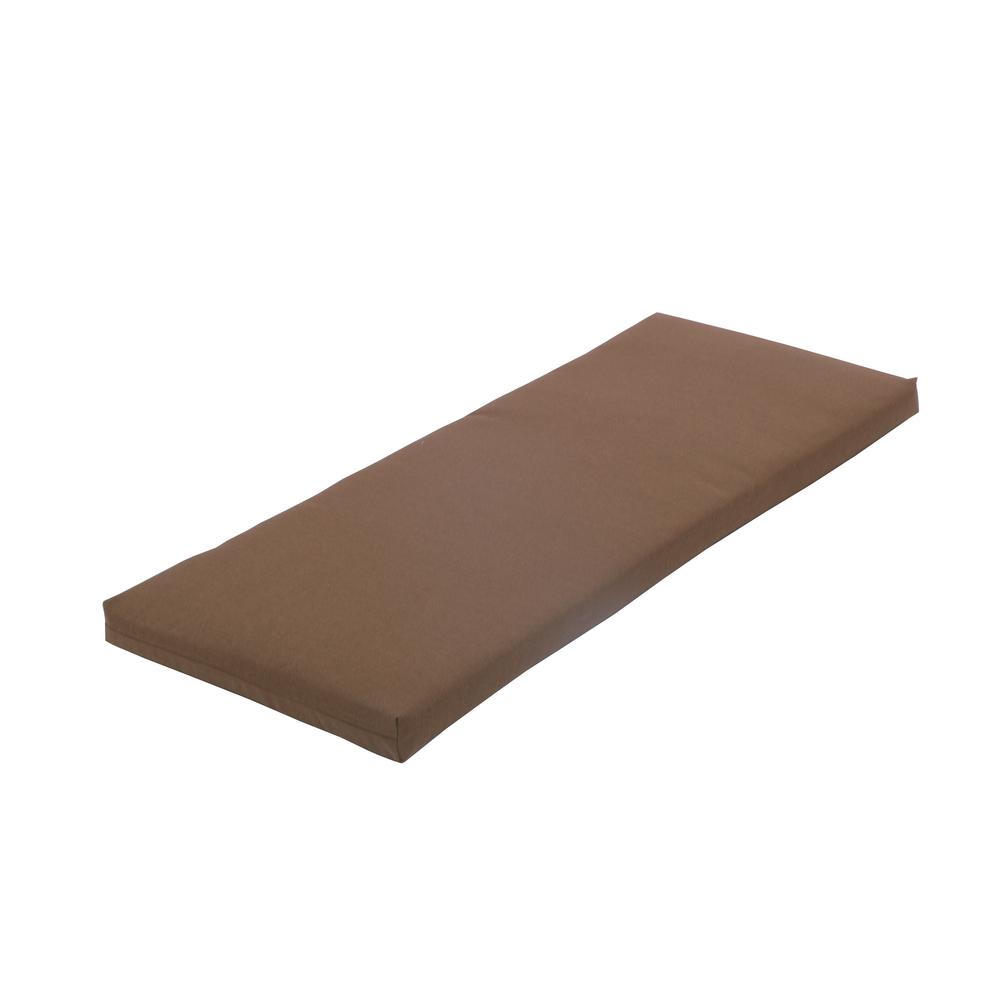 Hampton Bay Cashew Rectangular Outdoor Bench Cushion 7672 01525000