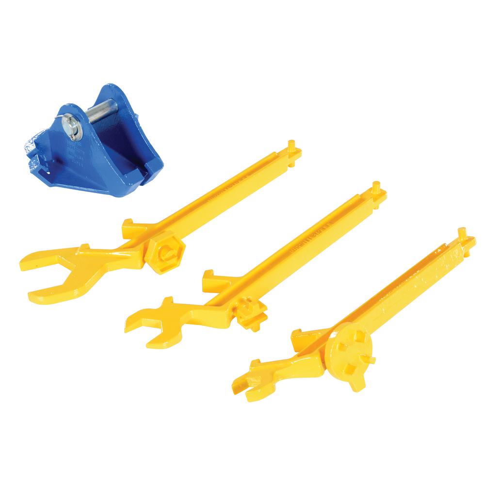 Steel Vestil PDL-800-M Multi-Purpose Overhead Drum Lifter//Wrench 800 lbs Capacity