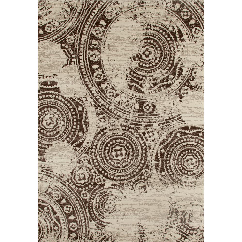Art Carpet Milan Coins Beige 7 Ft X 9 Area Rug