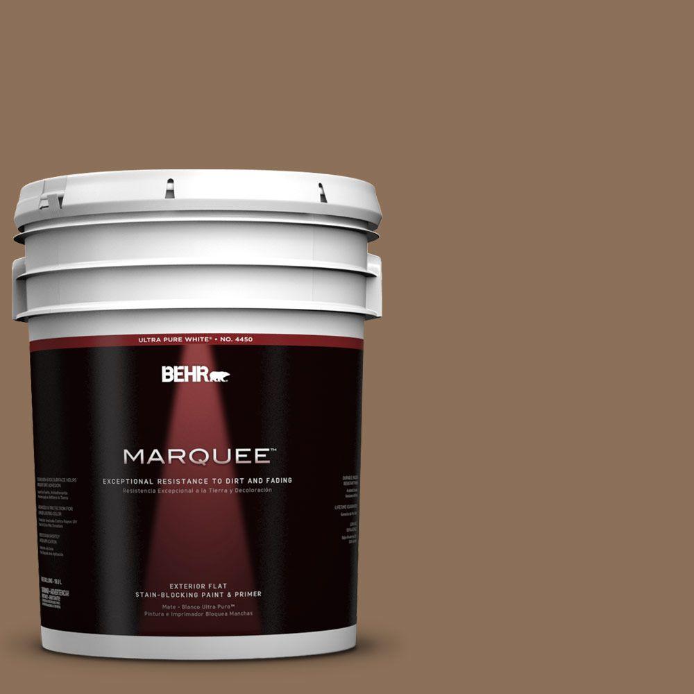 BEHR MARQUEE 5gal. 280F6 Sweet Brown Flat BEHR MARQUEE 5gal. 280F6 Sweet Brown Flat