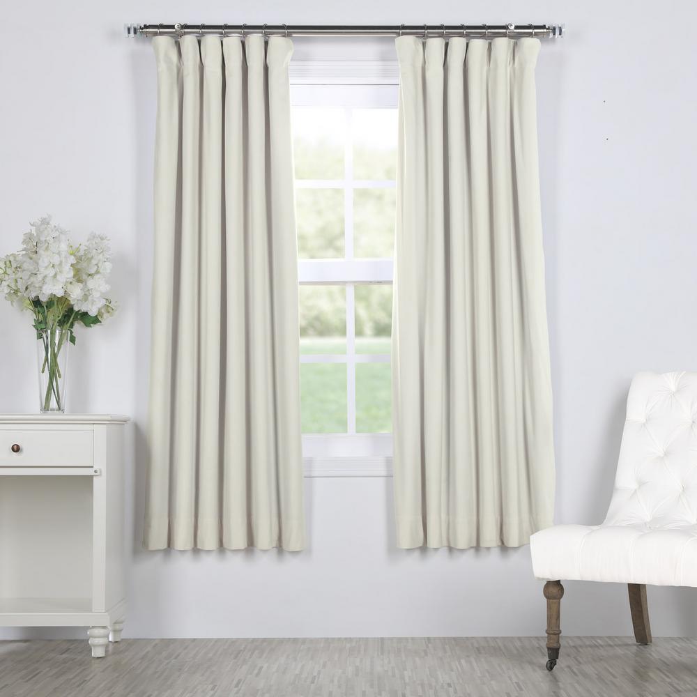 Exclusive Fabrics Furnishings Signature Off White Ivory Blackout