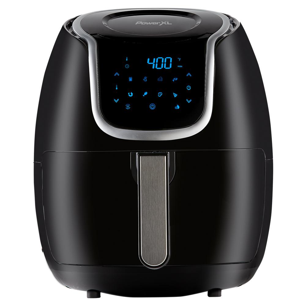 PowerXL 5 Qt. Black Vortex Air Fryer PAFXL5qt The Home Depot