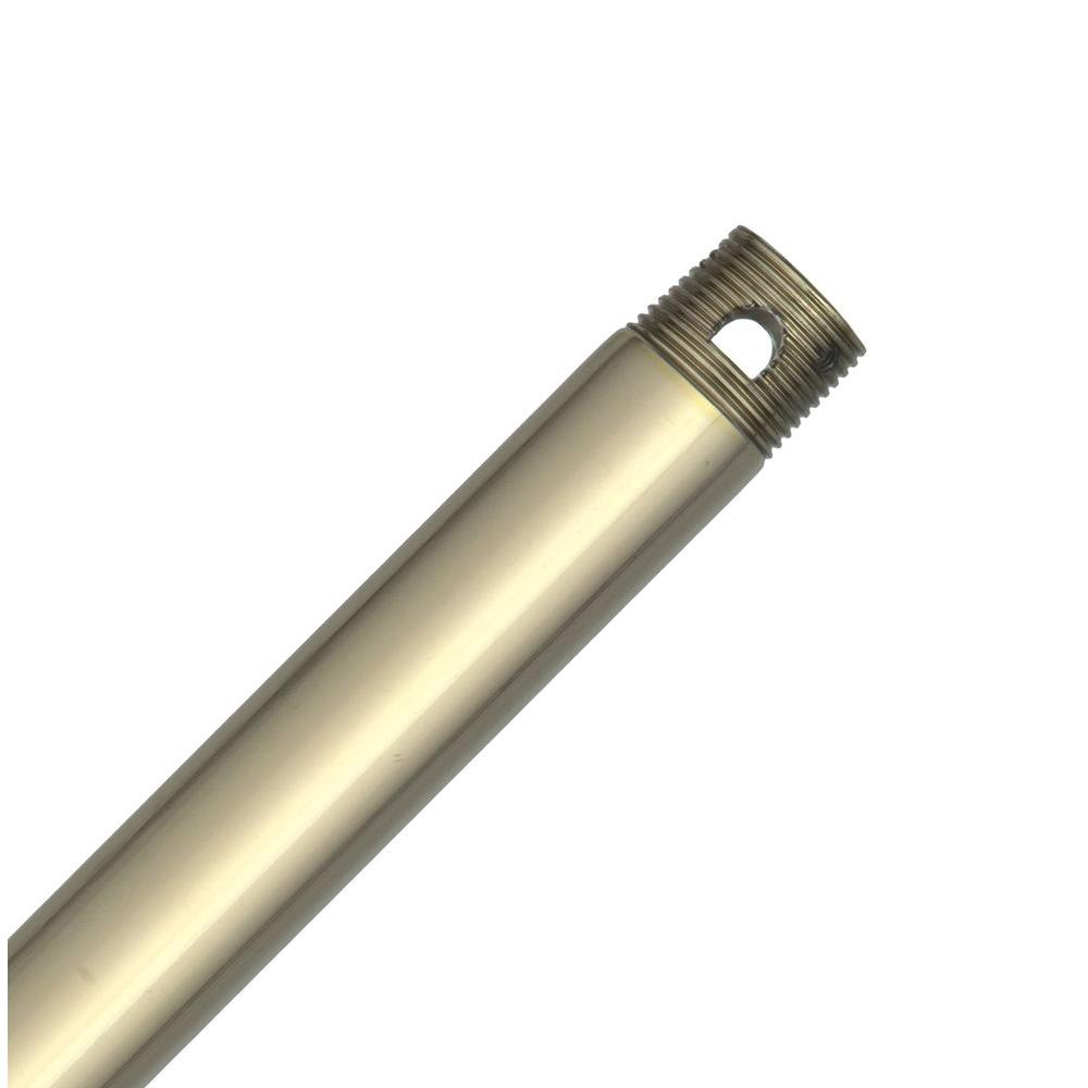 Hunter 18 in. Bright Brass Extension Downrod for 10 ft. or 11 ft. ceilings22723 The Home Depot