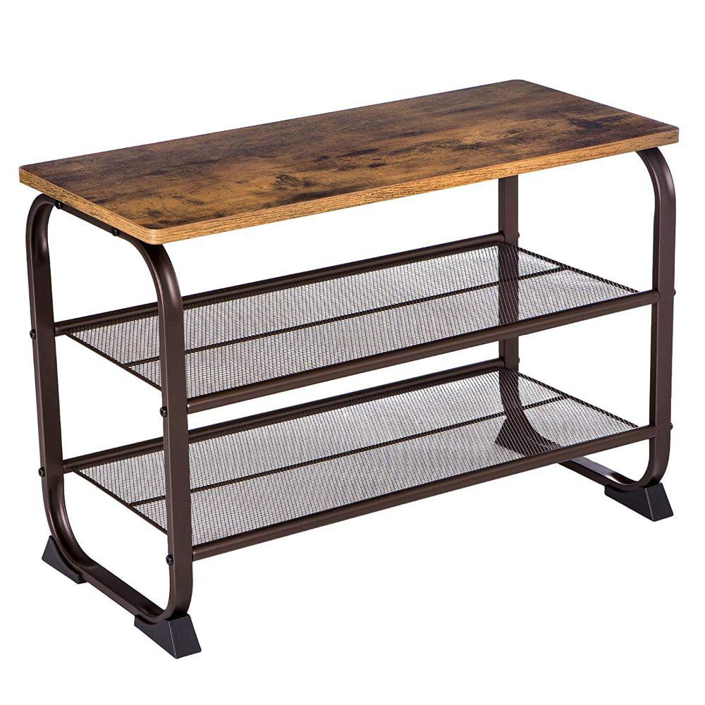 Benjara 17 7 In H X 11 8 In W X 26 In H Pair Black And Brown 3